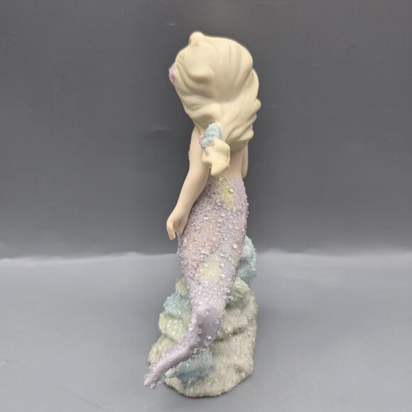 Collectible 1993 Enesco Coral Kingdom Mermaid "Charissa" in Box - Picture 5 of 12